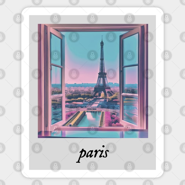 paris aesthetic Sticker by sadieillust